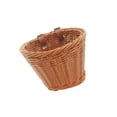 thumbnail image 6 of Aoanydony Wicker Kids Bike Basket Portable Front Wicker for Girls Boys Outdoor brown 21 x 17 x 16cm, 6 of 6