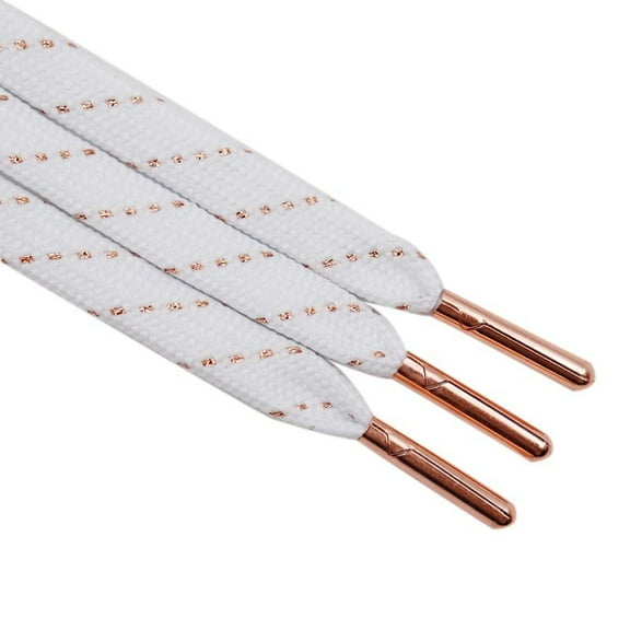 2Pairs Flat Shoe Laces for Sneakers, Wire Purl Shoelaces for Sneakers, Athletic Shoelaces  - 47 inch / 120CM