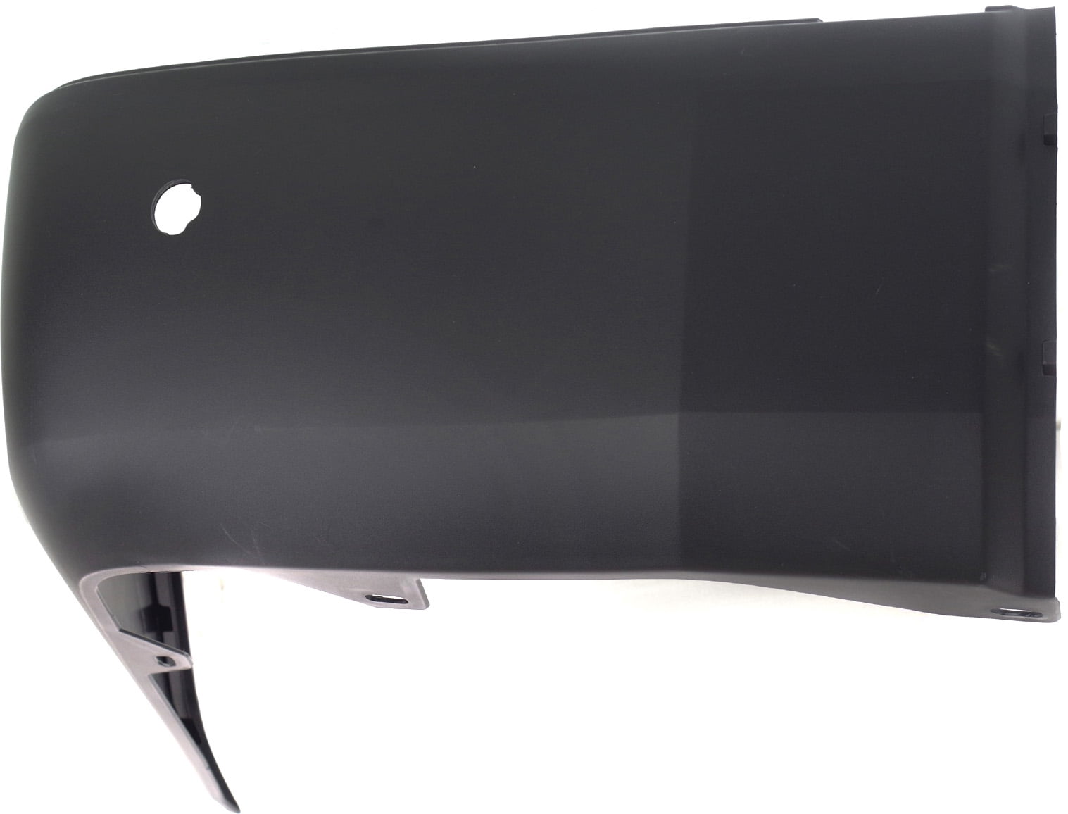 Bumper End Compatible With 2014-2020 Toyota Tundra Rear, Left Driver Plastic Textured CAPA Certified