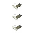 thumbnail image 3 of Decodeary Add On Cards PCIE to M2/M .2 Adapter SATA M .2 SSD PCIE Adapter NVME/M2 PCIE Adapter SSD M2 to SATA PCI -E Card M Key +B Key 3Set, 3 of 6