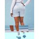 thumbnail image 4 of PLUS TAMAÑO FLOWER PRINT 3D JEGGINGS Rosegal Leggings de talla grande, 4 of 5