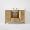 thumbnail image 3 of Lauren 42 in. Bath Vanity Set in Oak with White Quartz Top and Undermount Basin, 3 of 8