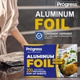 thumbnail image 3 of Pop-Up Aluminum Foil Wrap Sheets 9 x 10 3/4 Silver 200 per Box - Non-stick Heavy Duty aluminum foil sheets for Restaurants, Delis & Catering (9" x 10 3/4", 200), 3 of 7