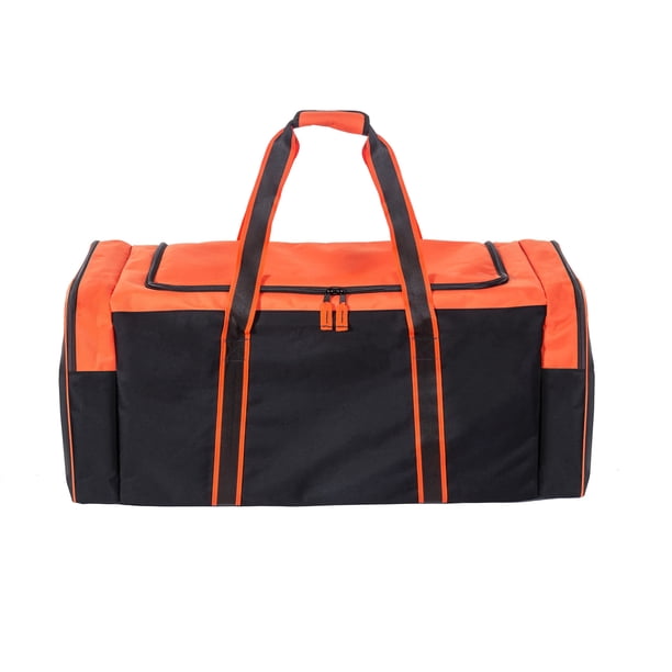 Bolsa de lona Jetstream Heavy Duty con múltiples bolsillos, tamaño grande, naranja