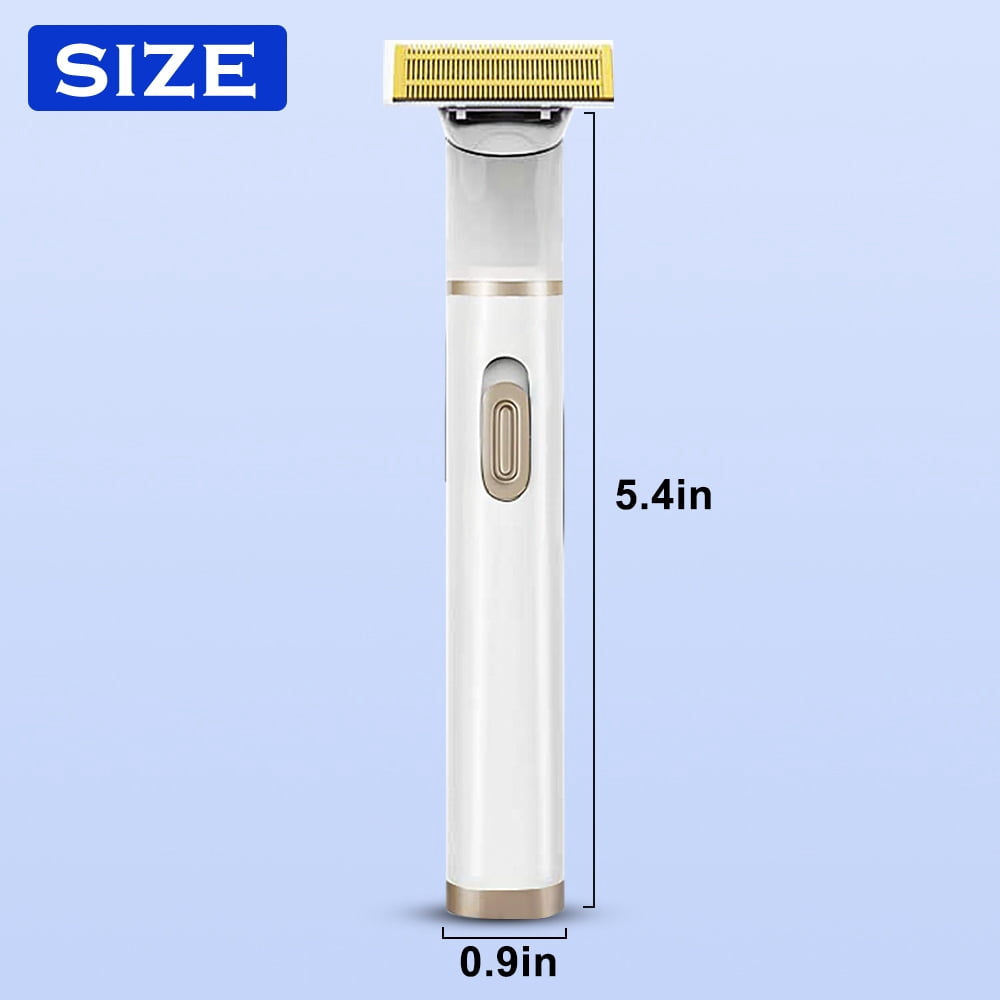 HLONK 5 in 1 Women Painless Hair Remover,Facial Hair Removal, Electric Cordless Shaver Set, Wet & Dry Lady Razor for Women for Bikini Line,Nose Hair,Eyebrow,Arm,Leg - USB Rechargeable