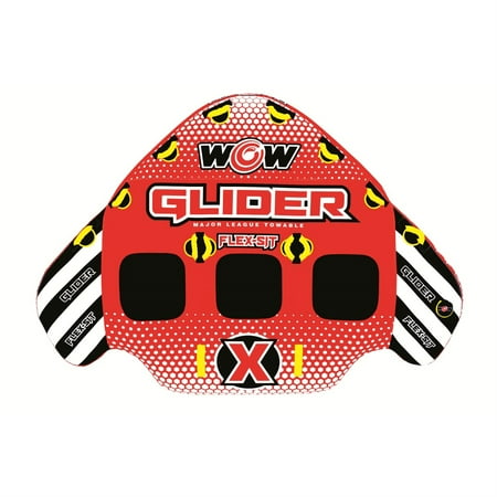 WOW Sports Glider 3 Person 3P Towable with Flex Seating (22-WTO-3967)