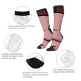 thumbnail image 3 of Rocae la Reliure d'Isaac pour Chaussettes de compression Décontractées Originales pour Femmes Hommes Bas de Couleur Contrastée, 3 of 6