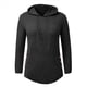 thumbnail image 1 of Sudaderas con Capucha para Mujer, Sudaderas de Gran Tamaño, Camisetas de Larga, Suéteres, Suéteres de Otoño, Tops. Negro XL, 1 of 6