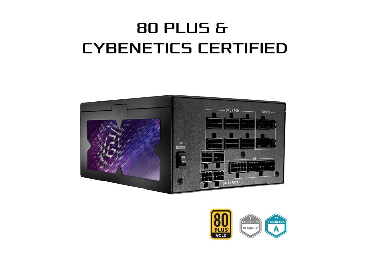 ASRock PG-1300G 1300 W ATX3.1 & PCIe5.1 80 PLUS GOLD Certified