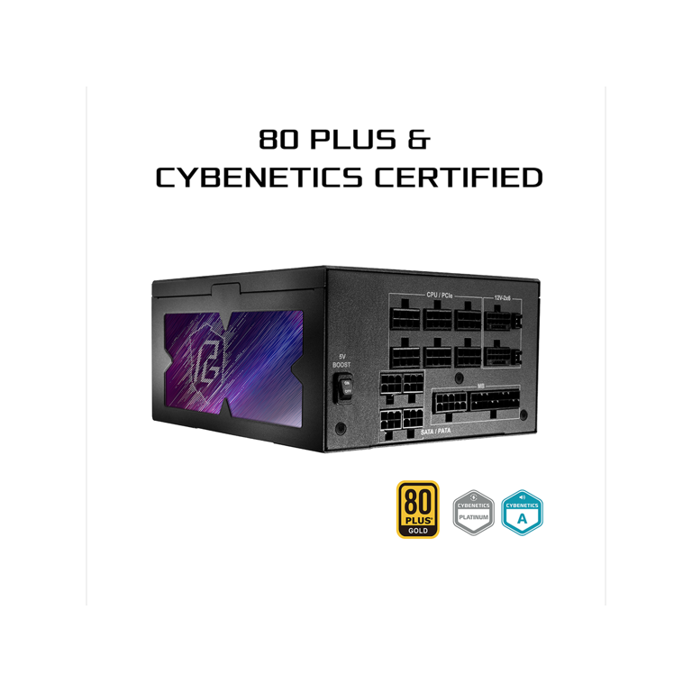 ASRock PG-1300G 1300 W ATX3.1 & PCIe5.1 80 PLUS GOLD Certified