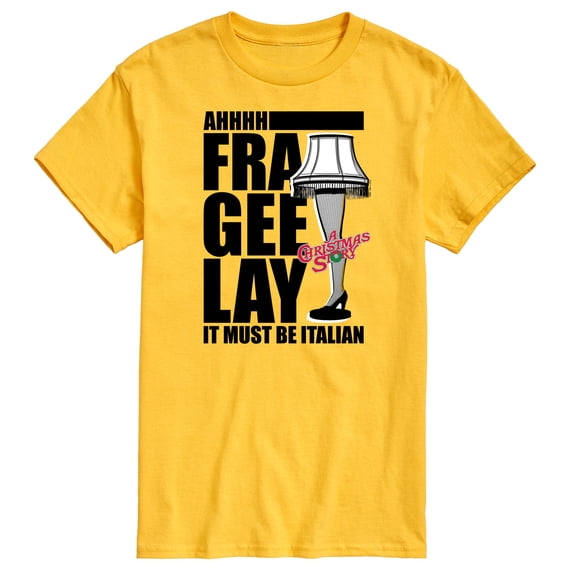A Christmas Story - Leg Lamp Frageelay - Men's Short Sleeve Graphic T-Shirt