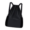 thumbnail image 2 of ZLight Drawstring Backpack Sports Backpacks Travel Bags Black Men for Large Women Bag Gym, 2 of 6