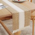 thumbnail image 2 of Chemin de Table Paokuoon Chemin de Table Ferme Chemin de Table Court à Franges Super Doux Résistant à l'Usure Long Lavable Nappe Nappe, 2 of 7