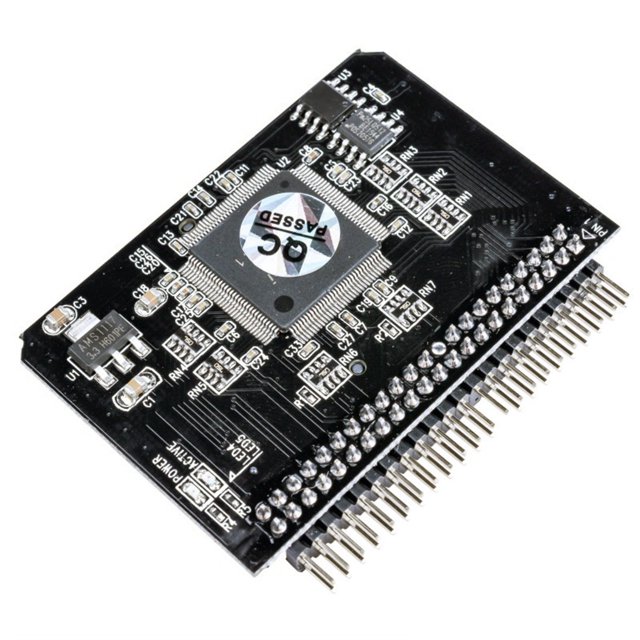 Matsuzay Laptop PC Digital SDXC MMC Tarjeta de memoria a IDE 2.5 pulgadas IDE44 Pin Adaptador convertidor para computadora portátil PC Estaciones de acoplamiento para portátiles
