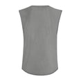 thumbnail image 4 of America 250 Tank Top Men 4th Of July American Flag Print Crew Neck Sleeveless T Shirts Retro Graphic Classic Fit Breathable Casual Tee, Gray, #01 Gray, 4 of 4