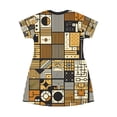 thumbnail image 3 of Tire Shop Art T-Shirt Dress, 3 of 4