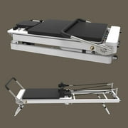 Foldable Pilates Reformer Wood White Bed - Nour Advanced by PersonalHour 