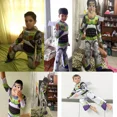 thumbnail image 4 of Disfraz de Buzz Lightyear para amantes de los juguetes para niños, disfraz de Cosplay de Halloween, traje de fiesta de carnaval, traje de vaquero Woody, 4 of 5