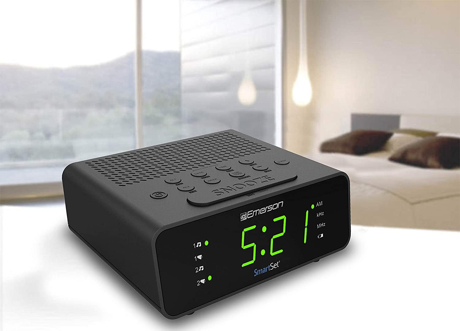 emerson smartset alarm clock radio emerson smartset alarm clock radio