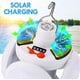 thumbnail image 3 of Folding Solar LED Camping Lantern, Portable Tent Lamp with Hanging Hook, Rechargeable Lights for Home Office Camping Tent Car, 3 of 5