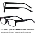 thumbnail image 3 of Readerest Blue Light Blocking Reading Glasses, UV Protection, Spring Hinges, 3 of 6