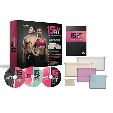 15-Day Fit DVD Total Body Fitness and Nutrition Solution Best (Best Memorial Day Bargains)