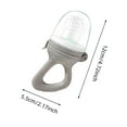 thumbnail image 3 of Cooking Utensils Baby Fruit and Food Feeder Pacifier for Fresh Fruit or Breastmilk Teething Solution, 3 of 4