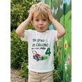 thumbnail image 4 of BemeyourBBs Toddler Baby Girl Boy Birthday T-Shirt 1st 2nd 3rd 4th 5th Years Old Birthday Outfit Summer Clothes Casual Loose Fit Lawnmower Letter Print Short Sleeve Shirt Pullover Tee Tops, 4 of 9