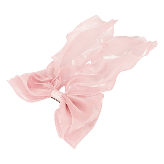 Unique Bargains 1 Pc Fashion Cute Bow Hair Pins Hairdo Pins for Women 10.24"x6.69"x0.79" Pink
