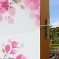 thumbnail image 2 of 17.7"×39.4" Window Privacy Film Flower 3d Static Glass Film Self-Adhesive No Glue Glass Cling Window Cover Sun Blocked Window Stickers, 2 of 5