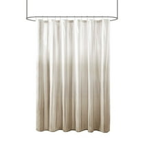 Gracie Mills Sid Modern Seersucker Ombre Printed Shower Curtain - GRACE-12814