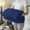 Dark Blue#2, variant on Raschel Polyester Double Layer Blanket | Soft Thick Insulating Cozy Throw | Striped Pattern | Lightweight Warm Bed Sofa Travel Use | 39.37 x 59.05 in | 1 Pack
