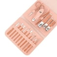 thumbnail image 2 of Jincnys Clearence,16pcs/set Nail Cutter Set Makeup Beauty Tool Nail Clipper Set Folding Bag Stainless Steel Tool Finger Nail Clipper Kit Gift for Women, 2 of 2