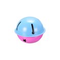 thumbnail image 4 of Jingle Bells, 40mm 5pcs Craft Bells with Star Cutouts for DIY, Blue/Rose, 4 of 6