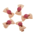 thumbnail image 3 of 5 Piezas Pinzas para El Cabello Coloridas para Bebés, Arcos, de Gorra Pequeña, Pinzas de , Pasadores para Bebés , / Rojo perfke Pinza de cocodrilo de pelo de niña para niños, 3 of 9
