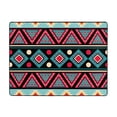 thumbnail image 3 of DouZhe Bohemian Southwestern Native Retro Pattern Area Rugs Non-Slip Machine Washable Floor Mat, Modern Style Carpet Doormat, 63x48 inches, 3 of 6