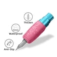 thumbnail image 4 of Machine Pen Bandage Cover Set 10pcs Elastic Wrap, 200pcs Blue Pen Cover Bag, 3pcs Ink Cup Holder Stand, Convenient Use, Keep Tidy, 4 of 7
