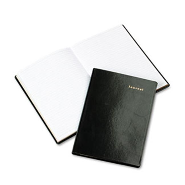 Acco / DayTimers, Inc. 12001A Bonded Leather Journal, Black, 160 Gold
