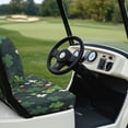 thumbnail image 6 of Pzuqiu Ladybug and Daisy Pattern Golf Seat Covers Breathable, for Golf Cart, Golf Cart Seat Covers, Compatible with Ezgo Golf Carts, 6 of 10