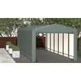 thumbnail image 2 of ShelterTube Wind and Snow-Load Rated Garage, 10x27x8 Green, 2 of 7