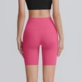 thumbnail image 5 of Ytndtr Biker Shorts for Women Tummy Control High Waist Workout Athletic Yoga Compression Long Shorts, 5 of 6
