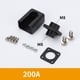 thumbnail image 3 of 2 Terminales de Batería de Litio de Almacenamiento de Energía de 200 A, Conector de Terminal de Cobre de Batería de Litio de Alta Corriente, 3 of 5