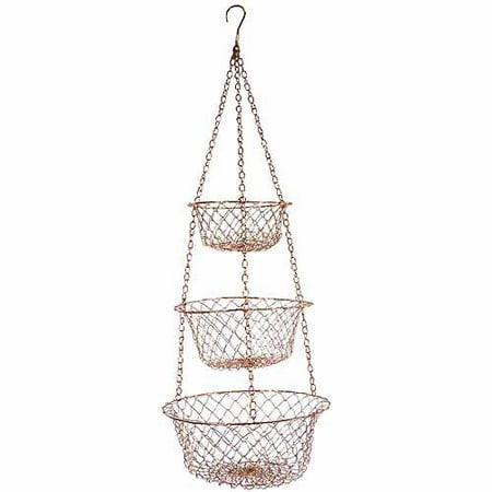 Fox Run 5211 Copper Hanging Baskets (Best Flowers To Put In Hanging Baskets)