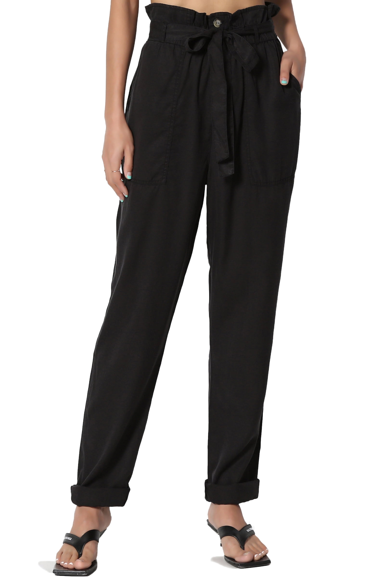 tapered cuffed pants