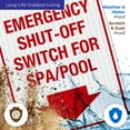 thumbnail image 5 of Emergency Shut Off Switch Sign, Pool Safety Sign,, 5 of 8