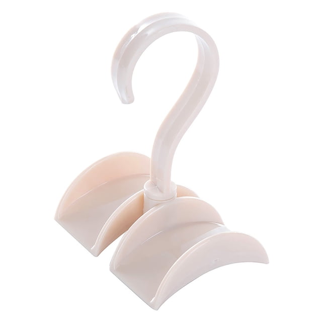 Bag Storage Rack Wardrobe Nail-Free Hanging Rack Hook 1Pc Beige - Closet Handbag Organizer 360 Rotating Belt Scarf Tie Rack Holder Multi Function Hook 1Pc(1 Hook)