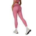 thumbnail image 4 of No Front Seam High Waisted Workout Leggings for Women Buttery Soft Yoga Pants Gym Athletic Tights, 4 of 5