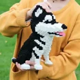 thumbnail image 6 of Urban Animal Building Blocks Mini Dog Husky Pet Model Diamond Building Blocks Cute Toy for Boys and Girls Adult Birthday Gift, 6 of 7