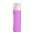 thumbnail image 1 of Dispensadores de jabón portátiles de viaje, de silicona, para encimera, 80 ml (morado), 1 of 5