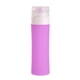 thumbnail image 1 of Dispensadores de jabón portátiles de viaje, de silicona, para encimera, 80 ml (morado), 1 of 5